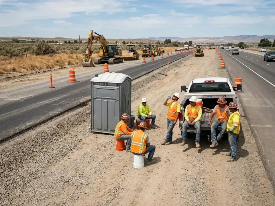highway-road-construction-crew-007 — frequently asked questions, Porta Potty and Restroom Rentals in Avenue B and C, AZ